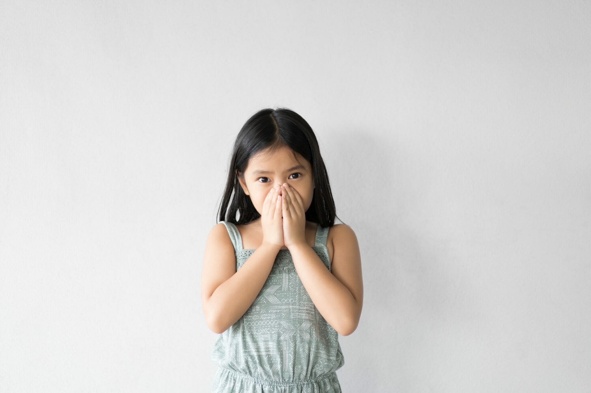 Asian,Child,Or,Kid,Girl,Sick,And,Sneezing,Or,Cold