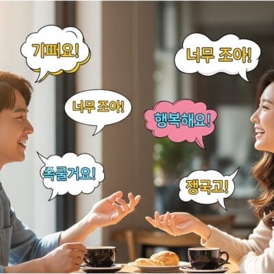 男女がカフェのテーブルに座り、コーヒーとお菓子を食べながら談笑している。.